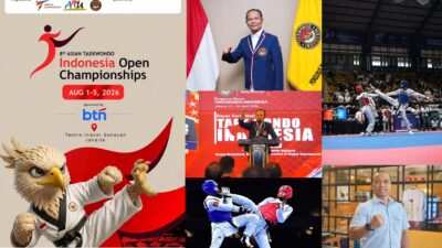 8th Asian Taekwondo Indonesia Open 2026: PBTI Calling! Bidik Podium Asia, Bukti Kepercayaan Internasional di Era Ketum Letjen TNI Richard Tampubolon