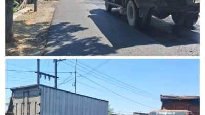 Proyek Pengaspalan Jalan Babat–Tuban Dikeluhkan, PT Cahaya Indah Diduga Abaikan Rambu dan Klebet.