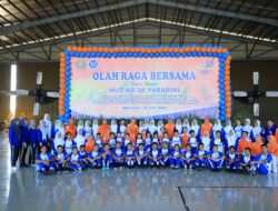 Olahraga Bersama Warnai Peringatan HUT Ke-38 Yasarini di Lanud Sultan Hasanuddin