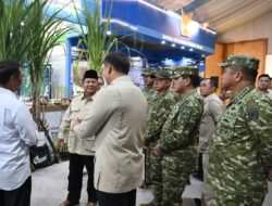 Panglima TNI Dampingi Presiden RI Panen Raya Terpadu TNI, Perkuat Ketahanan Pangan Nasional