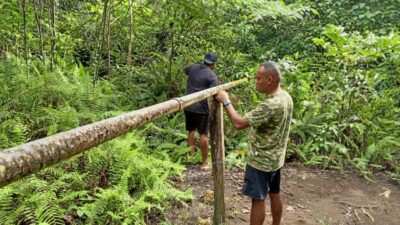 Hadirkan Harapan Baru : Program TNI Manunggal Air Bersih Capai Progres 70 Persen Pada Kegiatan TMMD Ke-129 Kodim 1807/Sorong Selatan