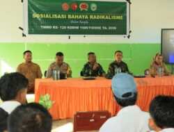 Bentengi Generasi Muda dari Paham Radikal, Satgas TMMD Ke-129 Kodim 1505/Tidore Gelar Sosialisasi di SMA Negeri 6 Haltim