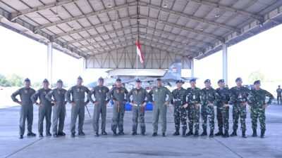 Tiga Penerbang Skadron Udara 11 Torehkan Prestasi Gemilang, Raih 1.000 Jam Terbang dan Terbang Solo Sukhoi Su-27/30