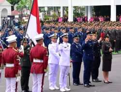 Panglima TNI Hadiri Upacara Prasetya Perwira (Praspa) TNI dan Polri Tahun 2026 di Istana Negara