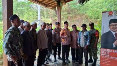 Babinsa Koramil 04/Sepaku Hadiri Sosialisasi dan Penguatan Pengawasan Partisipatif dalam Pengawasan Penyelenggaraan Pemilu