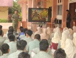 Bangkitkan Minat Pelajar Jadi Tentara, Dandim 0913/PPU Sosialisasikan Rekrutmen TNI AD di SMA 1 PPU