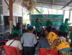 Dansatgas TMMD Ke-129 Kodim 1807/Sorong Selatan Bersama Persit Dorong Kemandirian Ekonomi Warga Melalui Penyuluhan dan Pelatihan UMKM