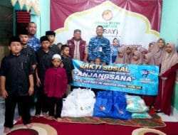 Berbagi Kasih dan Kepedulian di Hari Bakti Ke-79 TNI AU, Lanud Sjamsudin Noor Hadirkan Senyum untuk Anak Yatim dan Purnawirawan