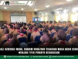 Bekali Generasi Muda, Dandim 0906/Kkr Tegaskan Masa Akhir Sekolah Menjadi Titik Penentu Kesuksesan