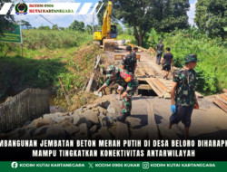 Pembangunan Jembatan Beton Merah Putih di Desa Beloro Diharapkan Mampu Tingkatkan Konektivitas Antarwilayah