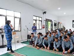 Dari Rasa Ingin Tahu Hingga Cita-Cita, Lanud Sjamsudin Noor Dekatkan Dunia TNI AU Dengan Siswa SRMP 20 Budi Luhur