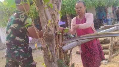 Kopi Tulus Ibu Muji: Bukti Kemanunggalan TNI-Rakyat di TMMD 129 Bojonegoro