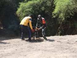 Sinergi Hijau di TMMD 129 Bojonegoro: Babinsa Kesongo dan DLH ‘Keroyokan’ Buat Lubang Tanam Pohon untuk Jaga Tanggul Sungai