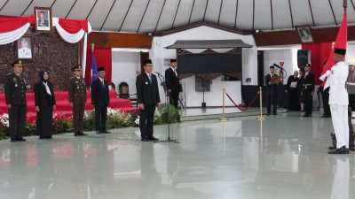 Dandim Bojonegoro Hadiri Pengukuhan 72 Anggota Paskibraka 2026: Siap Tunaikan Tugas Mulia di Hari Kemerdekaan