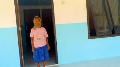 Merasa Nyaman! Wagini: Terima Kasih Satgas TMMD 129 Bojonegoro