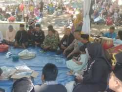Berbalut Seni Langen Tayub, Danramil Dander Bojonegoro Hadiri Sedekah Bumi di Taman Tirtawana