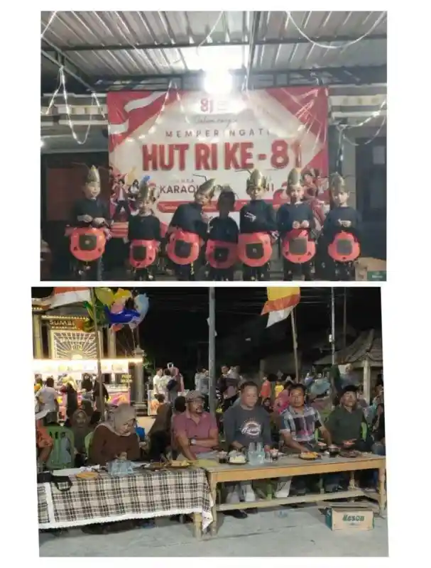 Semarak Kemerdekaan RI ke-81 RW 01 Desa Sumberoto kec kepohbaru Berlangsung Meriah dengan antusia warga.