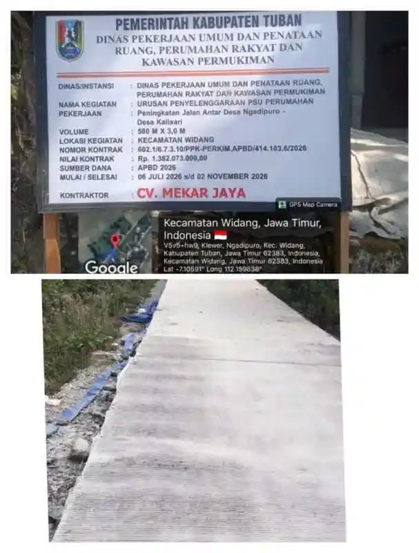 Warga Dusun Klewer Desa Ngadipuro berterimakasih dan Antusias Sambut Pembangunan Jalan Lingkungan