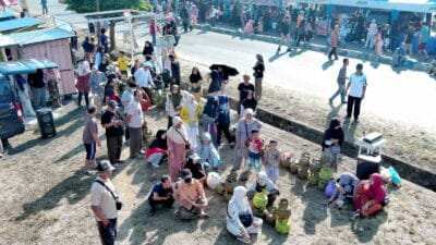 Lanud Sjamsudin Noor Tebar Manfaat di Hari Bakti ke-79 TNI AU Tahun 2026, Ribuan Warga Kalsel Nikmati Layanan Kesehatan Gratis dan Bazar UMKM Murah
