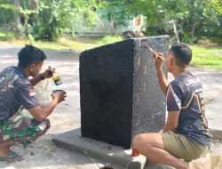 Prasasti TMMD Ke-129 Rampung Dibangun, Menjadi Simbol Pengabdian TNI dan Kenangan Abadi untuk Kampung Sesor