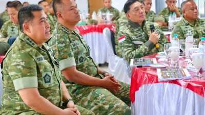 Wapang TNI Tinjau Kesiapan Yonif TP di Sumatera Utara