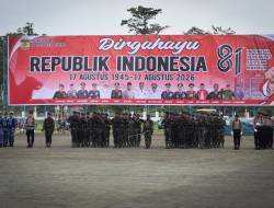 Semangat Kemerdekaan, Dandim 1710/Mimika Hadiri Upacara HUT ke-81 RI di Timika