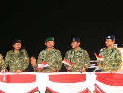 Panglima TNI Hadiri Karnaval Bersatu, Meriahkan Perayaan HUT ke-81 Kemerdekaan RI
