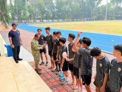 Letjen TNI Richard Tampubolon Tinjau Atlet Pelatnas Taekwondo Indonesia di Markas Kopassus