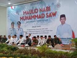 Kasdim 0913/PPU Dan Danramil 01/Penajam Hadiri Peringatan Maulid Nabi Muhammad SAW