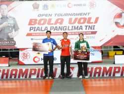 Open Tournament Bola Voli Piala Panglima TNI 2026 Resmi Ditutup