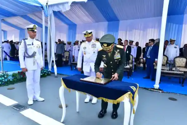 Panglima TNI Resmikan KRI Sriwijaya-100, Perkuat Pertahanan Maritim