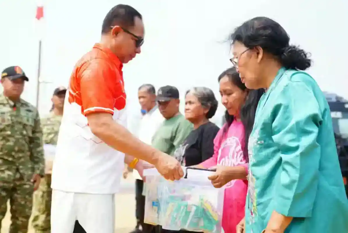 Panglima TNI Pantau Bakti Kesehatan TNI Serentak Diseluruh Indonesia