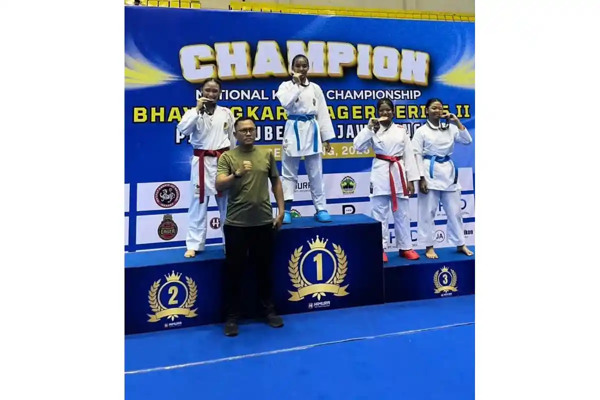 Kontingen Karate Akmil Raih 9 Medali pada _National Karate Championship Bhayangkara Eager Series_ II 2026
