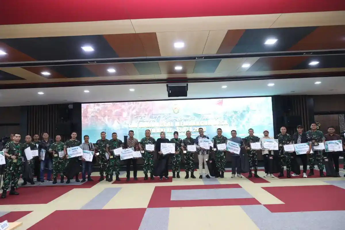 Ukir Prestasi Tingkat Nasional, Dandim Bojonegoro Raih Juara III Dansatgas Terbaik TMMD 129