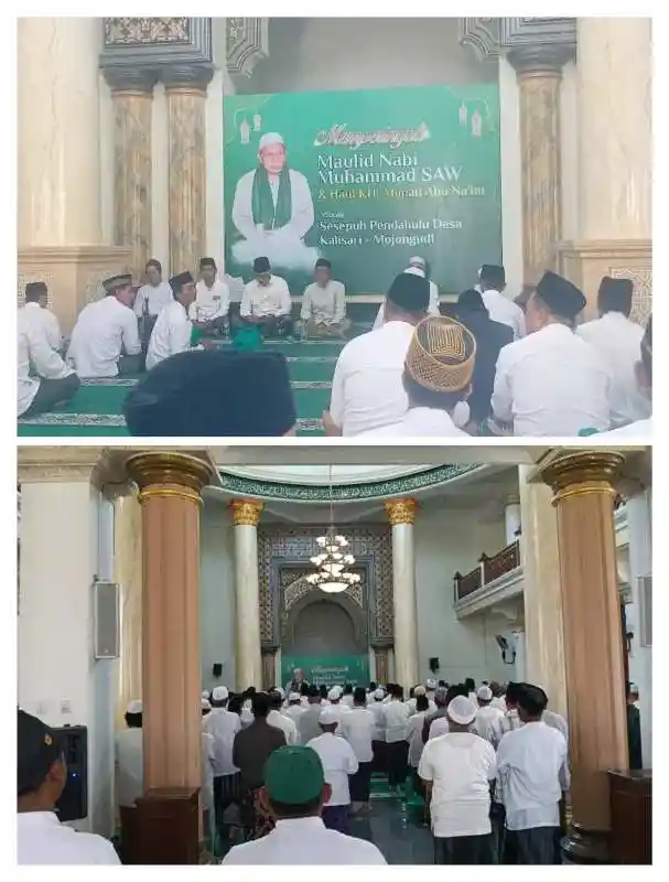 Maulid Nabi Muhammad SAW dan Haul KH. Muhammad Abu Na’im serta Sesepuh Mojongudi Berlangsung Khidmat