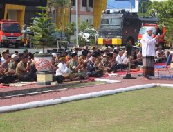 Bentuk Iktiar, Kodim 0913/PPU Bersama Forkopimda dan Masyarakat Gelar Sholat Istisqa