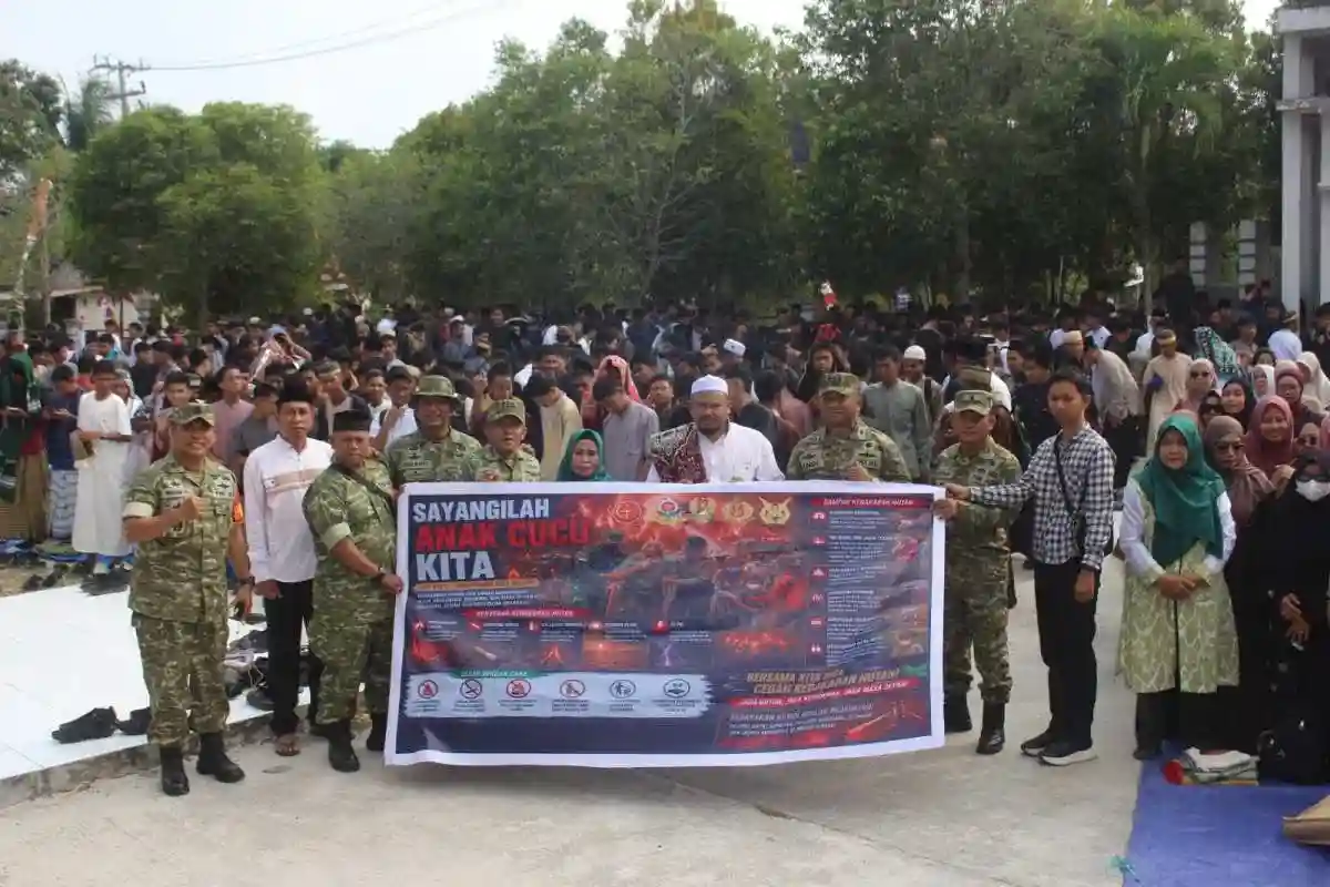Penyuluhan Karhutla dari Sesko TNI Dikreg LVI Tahun 2026 Sasar SMKN 2 PPU