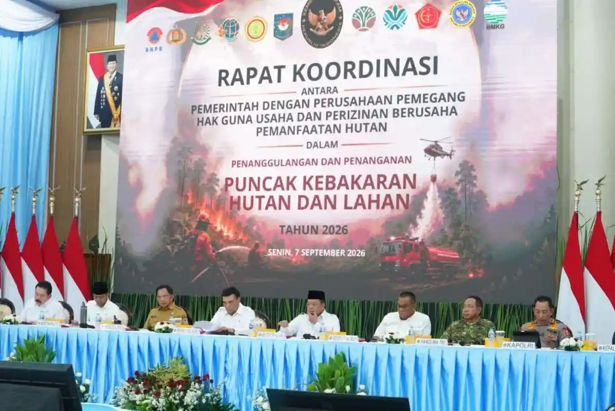 TNI Bersama Pemerintah Perkuat Penanggulangan Karhutla
