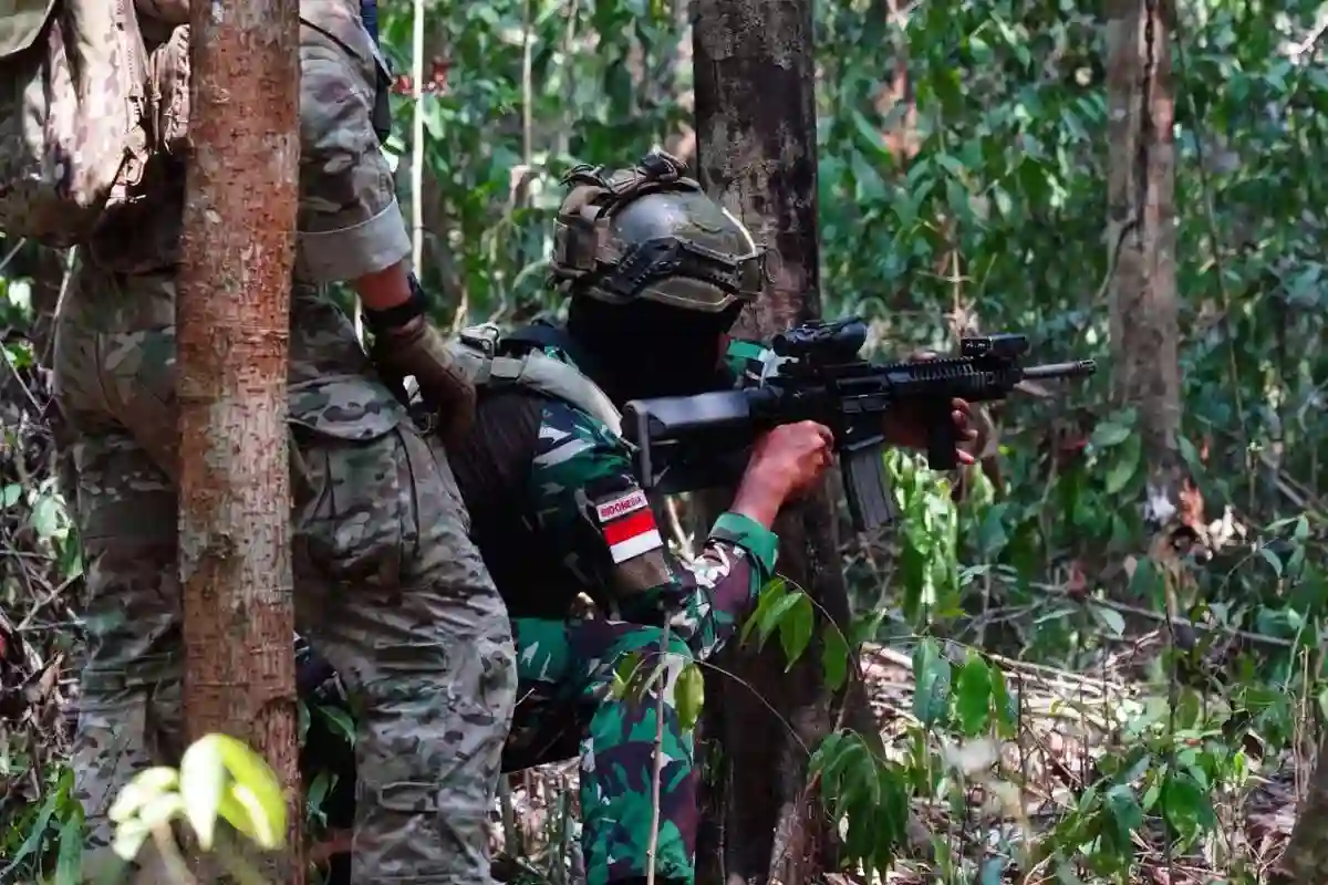 Pacu Adrenalin, Menembak Lorong Jadi Latihan Menantang di Super Garuda Shield 2026