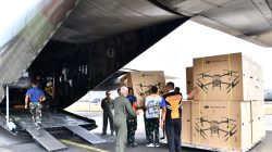 TNI Salurkan Dukungan Peralatan Penanganan Karhutla ke Kalimantan Tengah