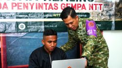 Puspsi TNI Berikan Trauma Healing bagi Relawan TNI dan Persit Penyintas Gempa NTT