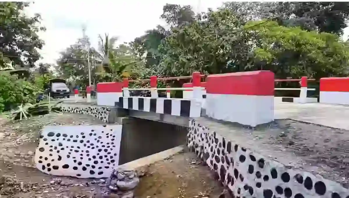 Kodim 1710/Mimika Rampungkan Jembatan Beton di Kelurahan Pasar Sentral