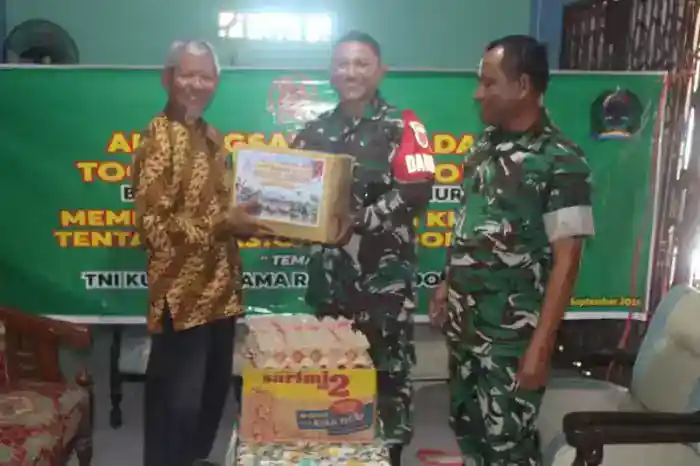 Sambut HUT TNI ke-81 dan Perkuat Hubungan dengan Para Tokoh PPU, Dandim 0913/PPU Gelar Anjangsana
