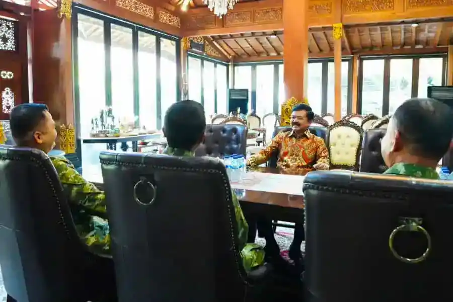 Merawat Silaturahmi, Kas Kohanudnas Silaturahmi Dengan Mantan Panglima TNI