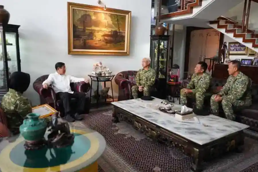 Kapuskes TNI Anjangsana ke Sesepuh TNI, Perkuat Nilai Sapta Marga dan Sumpah Prajurit