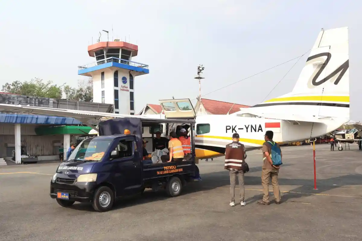 Lanud Sjamsudin Noor Dukung Operasi Modifikasi Cuaca, Perkuat Upaya Penanganan Karhutla Kalimantan