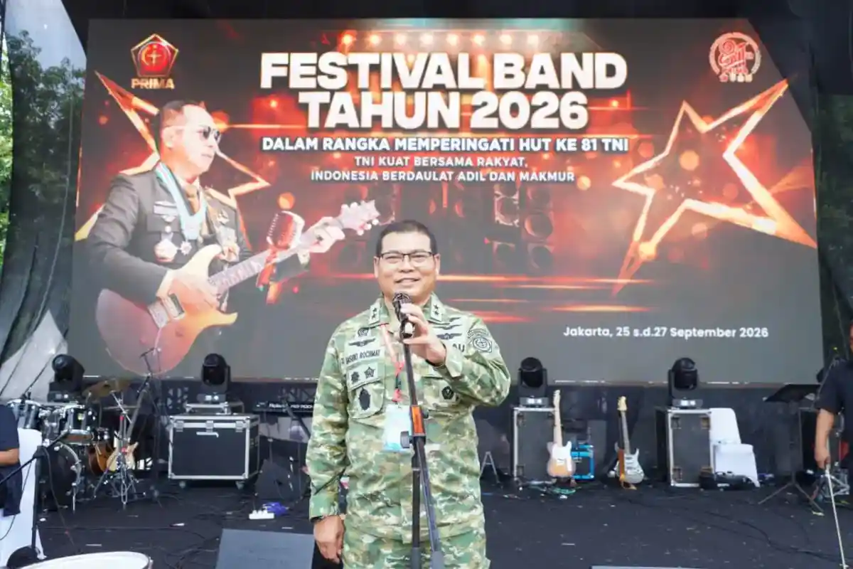 Nada Kreativitas Generasi Muda Menggema di Festival Band HUT ke-81 TNI