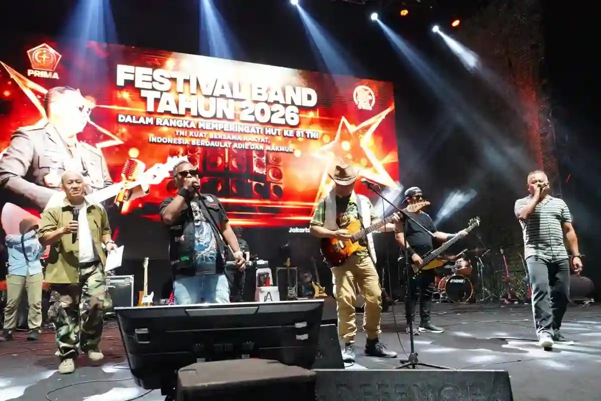 Panglima TNI Tinjau  Festival Band Piala Panglima TNI Tahun 2026