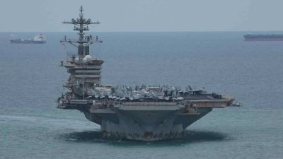 Kapal Induk Amerika Serikat Abraham Lincoln Berlabuh di Thailand Usai 286 Hari Berlayar