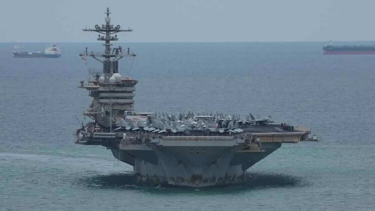 Kapal Induk Amerika Serikat Abraham Lincoln Berlabuh di Thailand Usai 286 Hari Berlayar
